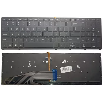 HP ZBook 15 G3, G4, 17 G3, G4 (US) klaviatūra ar apgaismojumu