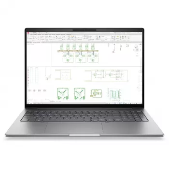 HP ZBook 8 G2i mobilā darbstacija - Intel Core Ultra 9 388H - 64GB RAM - 1TB SSD - 16 collas WQXGA - Windows 11 Pro - sudraba