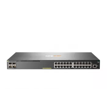 HPE Aruba 2930F 24 portu Gigabit PoE+ 4SFP pārvaldāms slēdzis