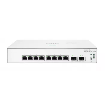 HPE Aruba Networking JL680A tīkla slēdzis (pārvaldāms, Gigabit Ethernet, 10/100/1000, 1U, balts)