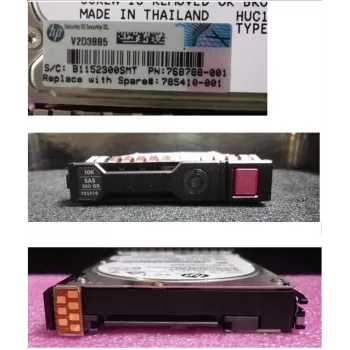HPE Enterprise 300GB SAS 12G 10K 2,5 inch SFF Hot-Swap HDD ar SmartDrive Carrier 785410-001