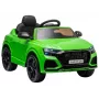 Bērnu elektromobilis Audi RS Q8, LED gaismas, MP3, pults, zaļš