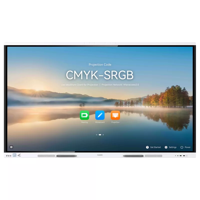 HUAWEI IdeaHub Board 3 Pro IHB2-65PB Sadarbības Ierīce 165,1 cm 65 collu Infrasarkanais Ekrāns Jade White