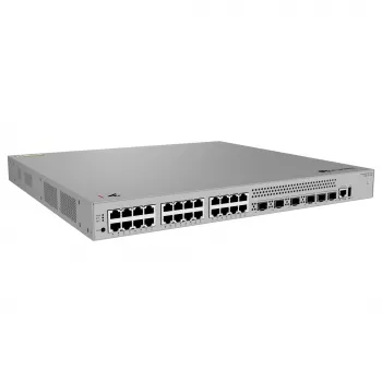 HUAWEI S530-24T4XE 24x10/100/1000BASE-T ports 4x10GE SFP+ ports 2x12GE stack ports ar 1x maiņstrāvas barošanas moduli eKit