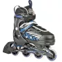 HUDORA Leon bērnu inline slidas, izmērs 37-40, melnas/zilas