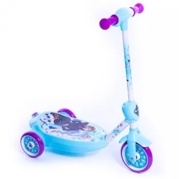 Huffy Frozen Bubble 2-Wheel Kick Scooter ar burbuļu veidotāju bērniem