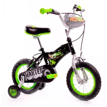 Huffy Star Wars 12 Bērnu velosipēds, 12 collu riteņi, tērauda rāmis, treniņriteņi un aizmugurējā bremze