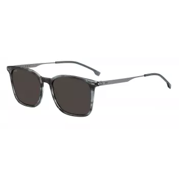 HUGO BOSS BLACK Saulesbrilles BOSS1694SVQ7 Vīriešu Kvadrātveida Acetāta Rāmis UV400