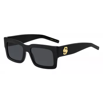 HUGO BOSS BLACK Sieviešu taisnstūra saulesbrilles BOSS1654S807 54/19/140 mm