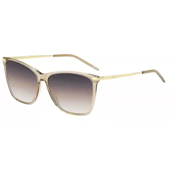 HUGO BOSS BLACK Sieviešu saulesbrilles BOSS1661S84A - Pelēkas lēcas, melns rāmis, 58 mm