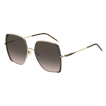 HUGO BOSS BLACK Sieviešu saulesbrilles BOSS1707S01Q - Pelēkas lēcas, melns rāmis, 58mm