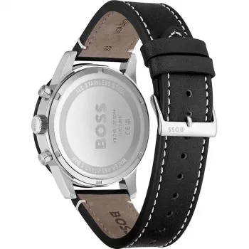 HUGO BOSS vīriešu hronogrāfs 1513920 nerūsējošā tērauda pulkstenis 44mm