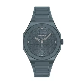 HUGO BOSS Velocity Hronogrāfs Vīriešu Pulkstenis 42mm Nerūsējošais Tērauds Zils Ciparnīca 1530393