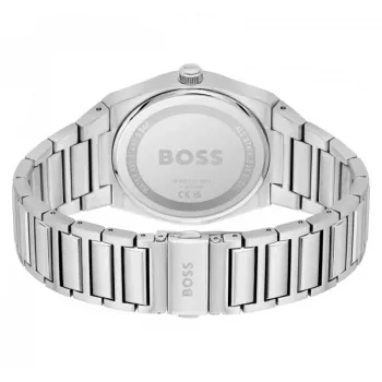 HUGO BOSS vīriešu pulkstenis 1513992, 42mm, zils ciparnīcas, nerūsējošā tērauda hronogrāfs