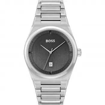 HUGO BOSS vīriešu pulkstenis 1513992, 42mm, zils ciparnīcas, nerūsējošā tērauda hronogrāfs