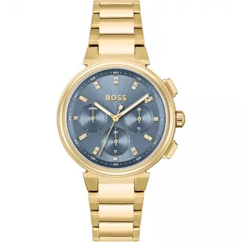 HUGO BOSS Purity sieviešu pulkstenis 1502677 38mm nerūsējošais tērauds sieta aproce sudraba ciparnīca