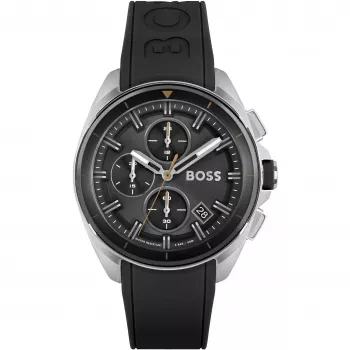HUGO BOSS Skymaster vīriešu hronogrāfa pulkstenis 1513953 44mm nerūsējošais tērauds zils ciparnīca