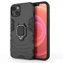 Hurtel Ring Armor Case iPhone 14 Plus, Bruņots Vāciņš ar Magnētisko Turētāju, Gredzens, Melns