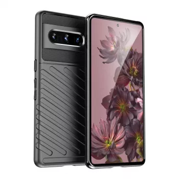 Hurtel Thunder Case Flexible Armored Cover for Google Pixel 7 Pro Black