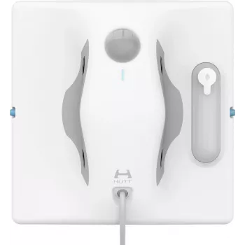 HUTT W8 robotiskais logu tīrītājs - balts - 90W - 3800Pa iesūkšanas jauda - AI maršruta plānošana - 80ml tvertne H000001