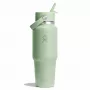 Hydro Flask Travel Bottle Wide Flex Straw Cap 32OZ 946ml Aloe