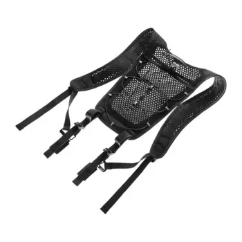 Hypershell AeroFlex Shoulder Strap – Ergonomic Air-Mesh Polsterung, universelle Passform, 20 kg Belastung, Stealth Black