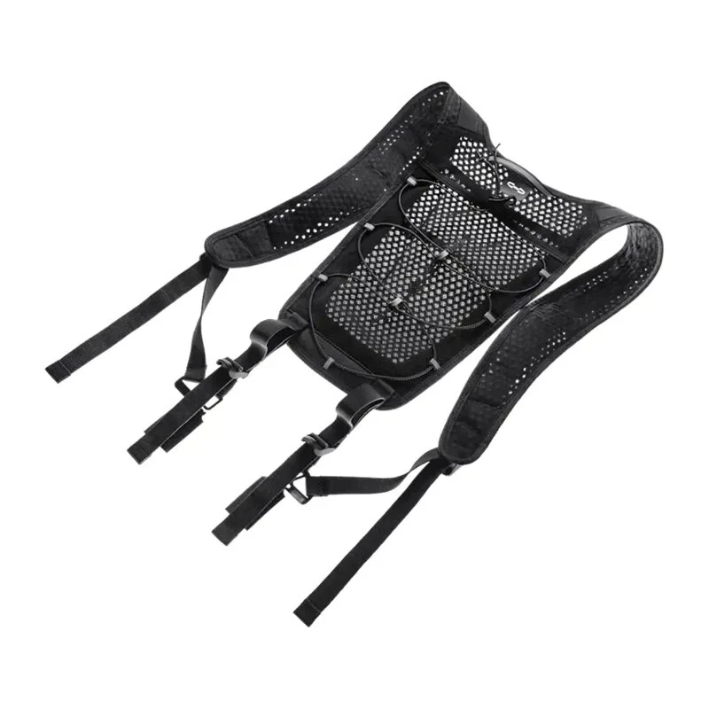 Hypershell AeroFlex Shoulder Strap – Ergonomic Air-Mesh Polsterung, universelle Passform, 20 kg Belastung, Stealth Black