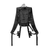 Hypershell AeroFlex Shoulder Strap – Ergonomic Air-Mesh Polsterung, universelle Passform, 20 kg Belastung, Stealth Black