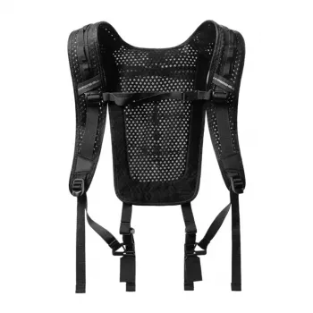 Hypershell AeroFlex Shoulder Strap – Ergonomic Air-Mesh Polsterung, universelle Passform, 20 kg Belastung, Stealth Black