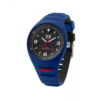 ICE MAN IC018948 42mm pulkstenis ar kvarca kustību, melns, silikona siksniņa