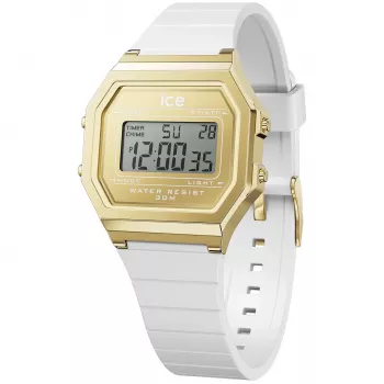 ICE Sieviešu pulkstenis 22733 (32 mm) - Rozā silikona siksniņa, kvarca analogs, 10 ATM ūdensizturība