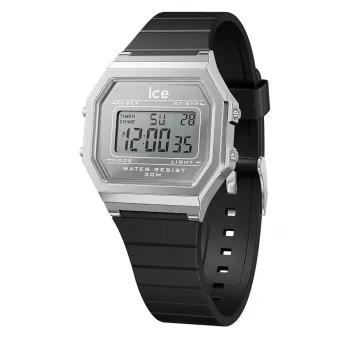 ICE sieviešu pulkstenis 22735 (32 mm) – rozā silikona siksniņa, kvarca analogs, 10 ATM ūdensizturīgs