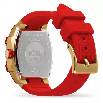 ICE sieviešu pulkstenis 22870 (35mm) - rozā silikona siksniņa, kvarca analogs, 10 ATM ūdensizturīgs