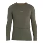 Icebreaker Merino 200 ZoneKnit LS Crew Vīriešu Loden/Ether