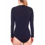 Icebreaker Siren L/S Sweetheart Long Sleeve Top - Black, XS