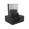 Icy Box Club Case 2925 4 nodalījumu dokstacija – 2x M.2 NVMe un 2x 2.5/3.5 SATA HDD/SSD, USB 3.2 Gen 2 (10 Gbps)