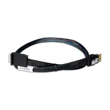 IcyBox IcyDock SlimSAS 4i to OCuLink 4i kabelis, PCIe 4.0, 0,5m