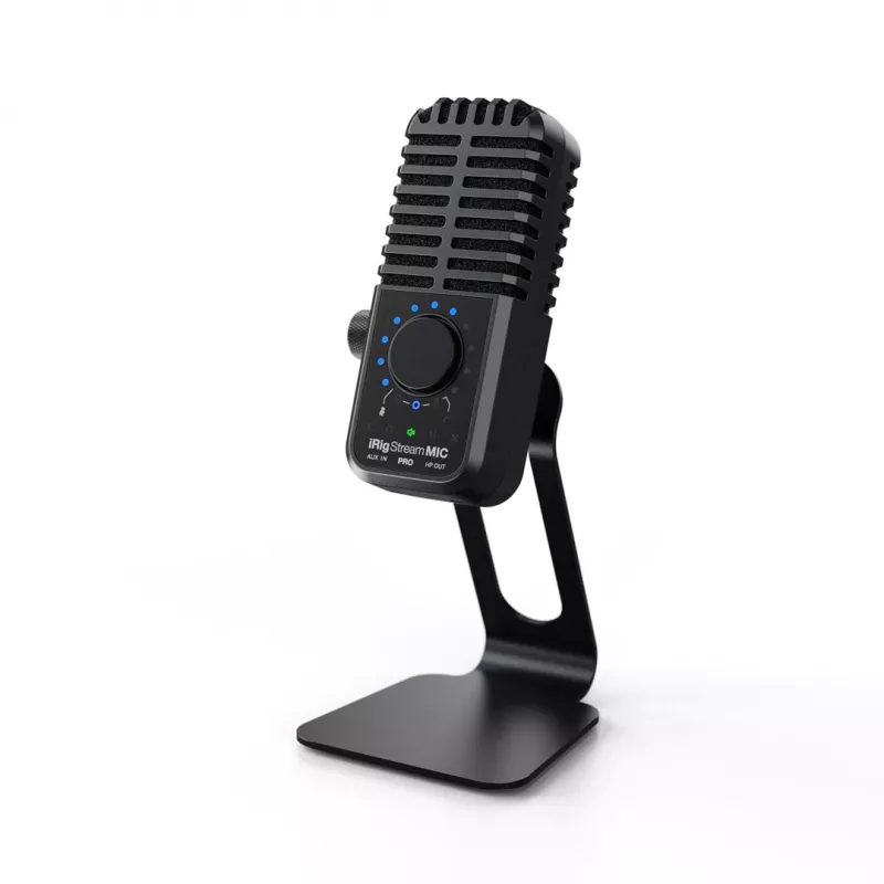 IK Multimedia iRig Stream Mic Pro - kondensatora mikrofons