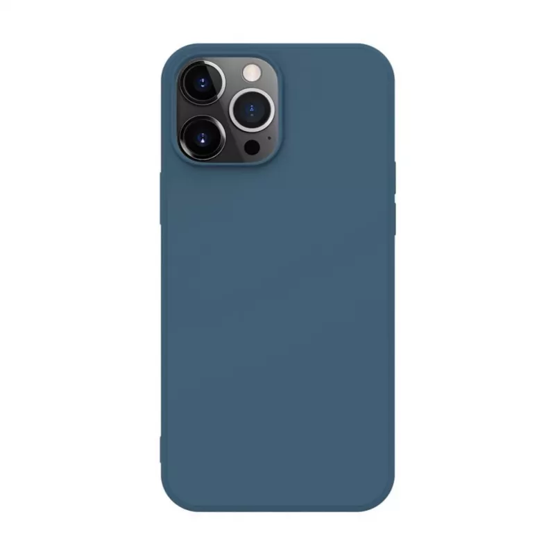 iLike Apple iPhone 14 Pro Nano Silicone Case Midnight Blue