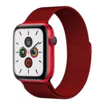 iLike Apple Magnetic Strap Watch 7/8 41mm Magnetic Band Bracelet Red