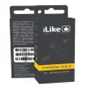 iLike uzlādes kabelis Lightning ierīcēm CCI01 Melns