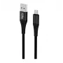 iLike uzlādes kabelis Lightning ierīcēm CCI01 Melns
