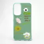 iLike Samsung Galaxy A15 Epoxy Cartoon Cover Light Green