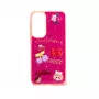 iLike Samsung Galaxy A35 Epoxy Cartoon Cover Rose Red