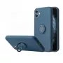 iLike Xiaomi silikona vāciņš ar gredzenu, zilā krāsā