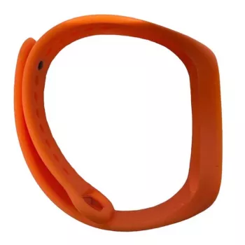 iLike Silikona siksniņa Xiaomi Mi Band 5 / 6 / 7 (18x250mm) Orange