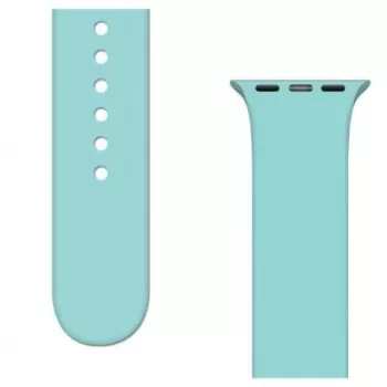 iLike Strap APS Silicone Band for Watch Ultra / 8 / 7 / 6 / 5 / 4 / 3 / 2 / SE (45 / 44 / 42mm) Strap Watch Bracelet Light Blue