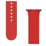 iLike Strap APS silikona siksniņa Apple Watch 8/7/6/5/4/3/2/SE (41/40/38mm) Sarkanā