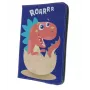 iLike Universālais Folio Maciņš Dino Roar Planšetdatoriem 9-10 inch | Daudzkrāsains Dinozauru Raksts
