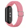 iLike Universal Mi Band 8 Pītā Auduma Siksniņa Rozā